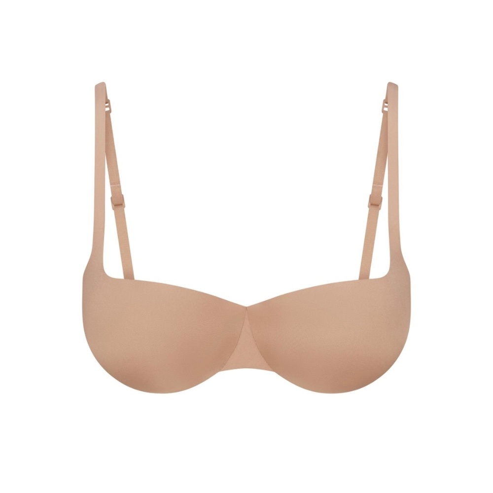 SKIMS Ultimate Balconette Push-Up Bra (34C - Brand New - SIENNA)
